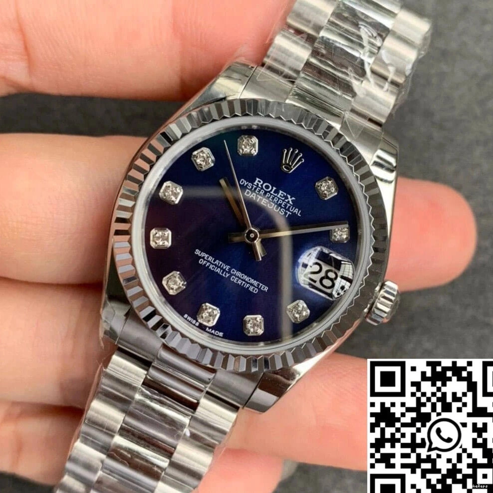 Factory 31MM Datejust Dial Rolex Blue GS 1215